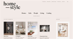 Desktop Screenshot of homestyle.co.nz